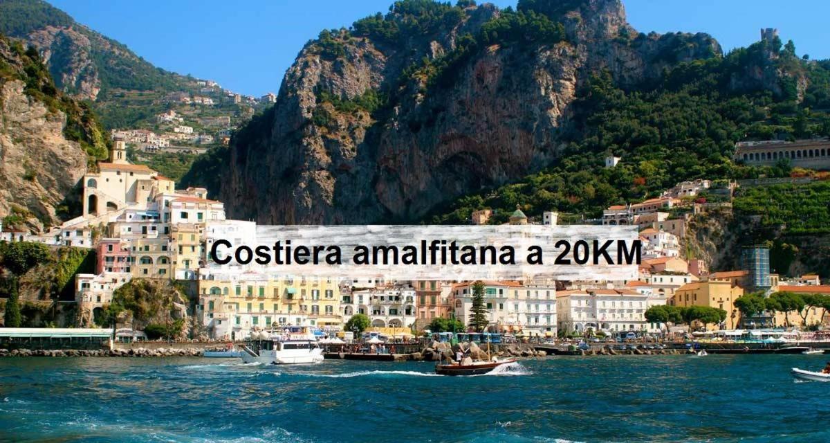 B&B Civico 28 Mercato San Severino Bagian luar foto